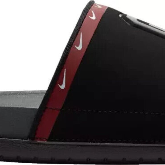 NIKE Oklahoma Sooners Offcourt Slide Sandals Black - Crimson VARIOUS SIZES NWT - Picture 5 of 5